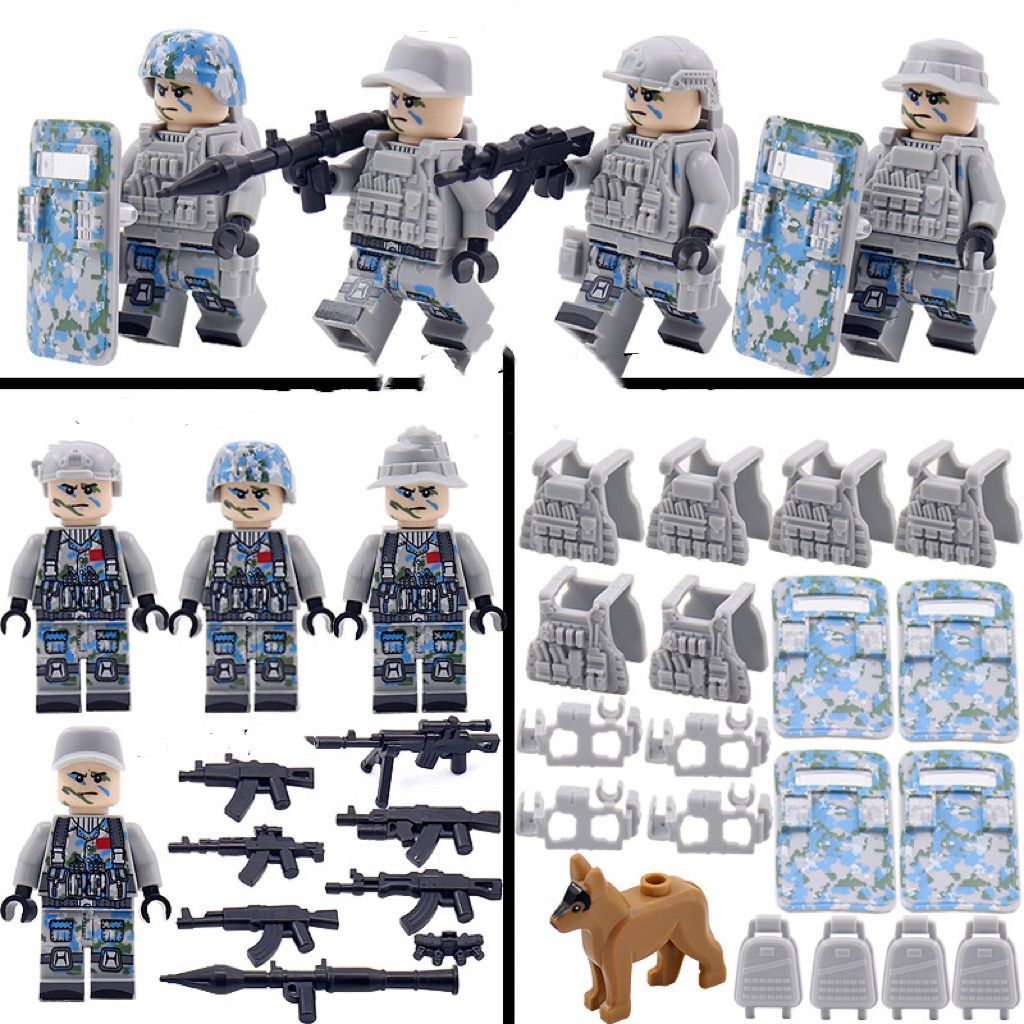 LEGO レゴ 互換 ブロック 模型 プラモデル アメリカ海兵隊 ミニフィグ