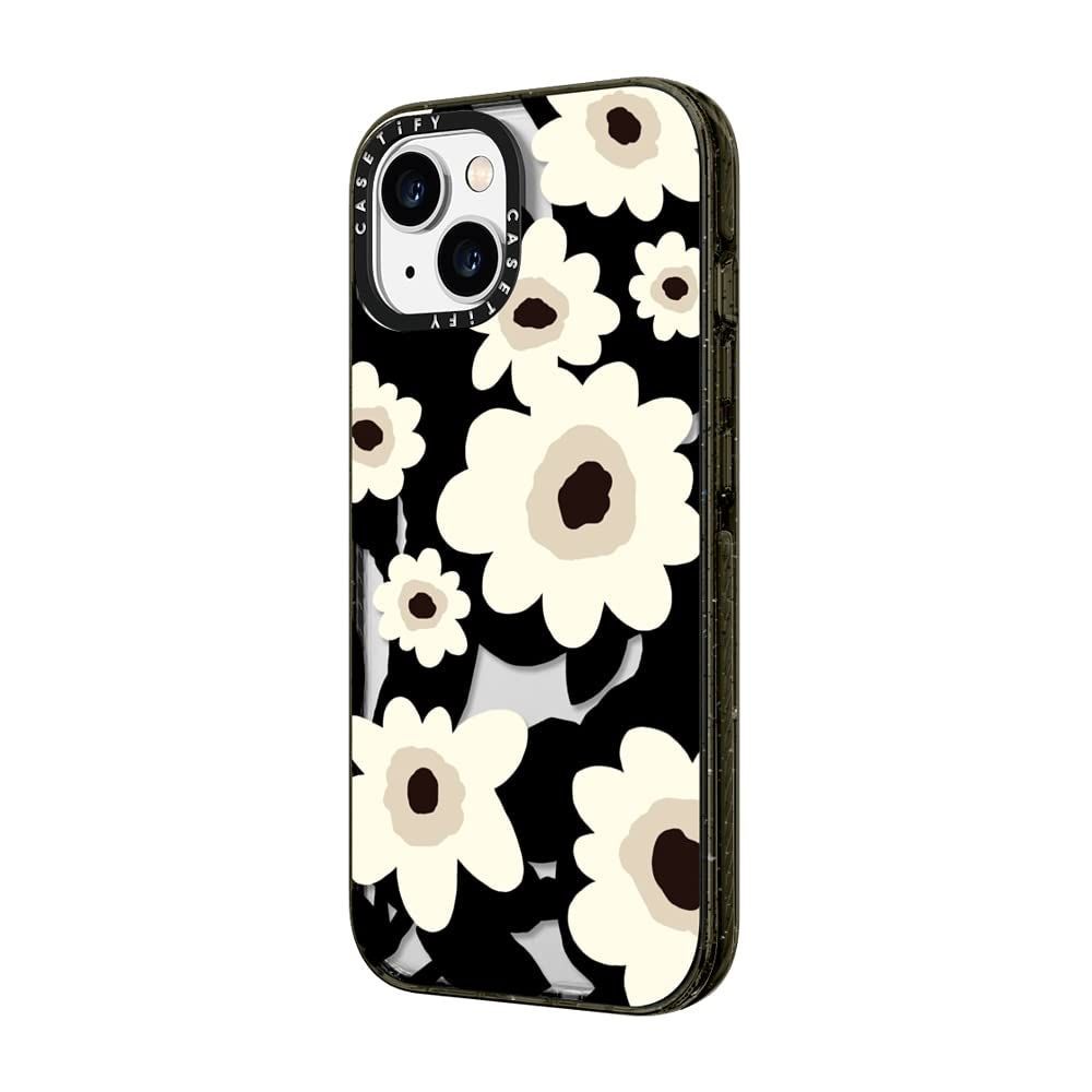 送料無料】CASETiFY インパクト iPhone 14 ケース [MIL規格準拠 (4x MIL-STD-810G)/2.5mからの落下試験をクリア]  Flowers グロッシー ブラック メルカリShops