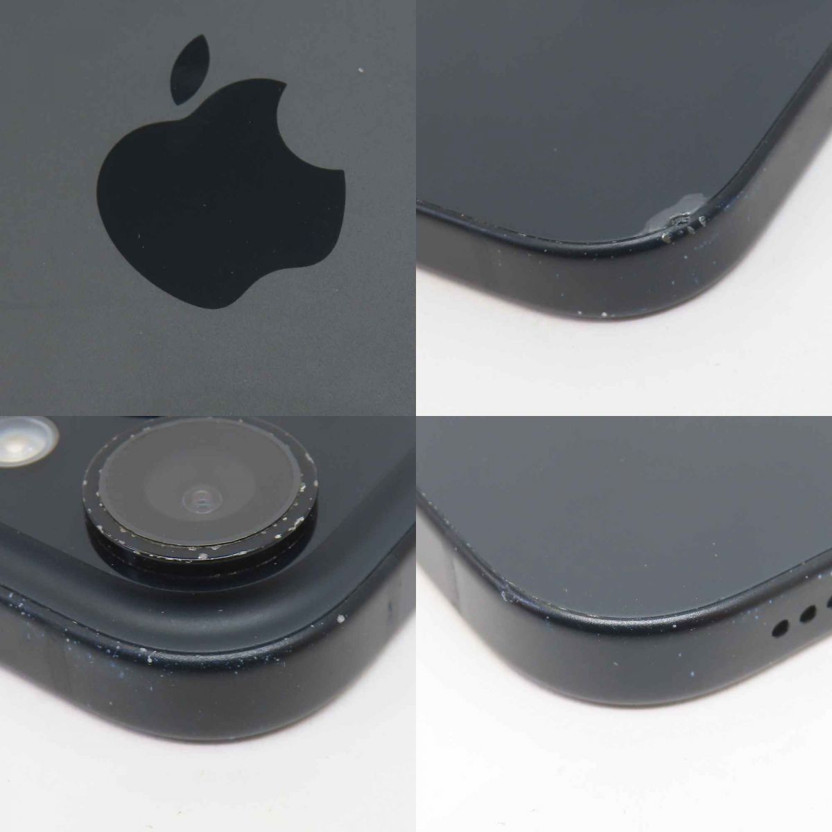 SIMフリー iPhone 15 128GB ブラック MTMH3J/A バッテリー最大容量84