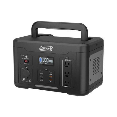 2営業日で発送 多摩電子工業 Tama Electric Coleman ポータブル電源600W CLM-TL117K2 12出力 AC DC USB-C充電 ソーラー 別売