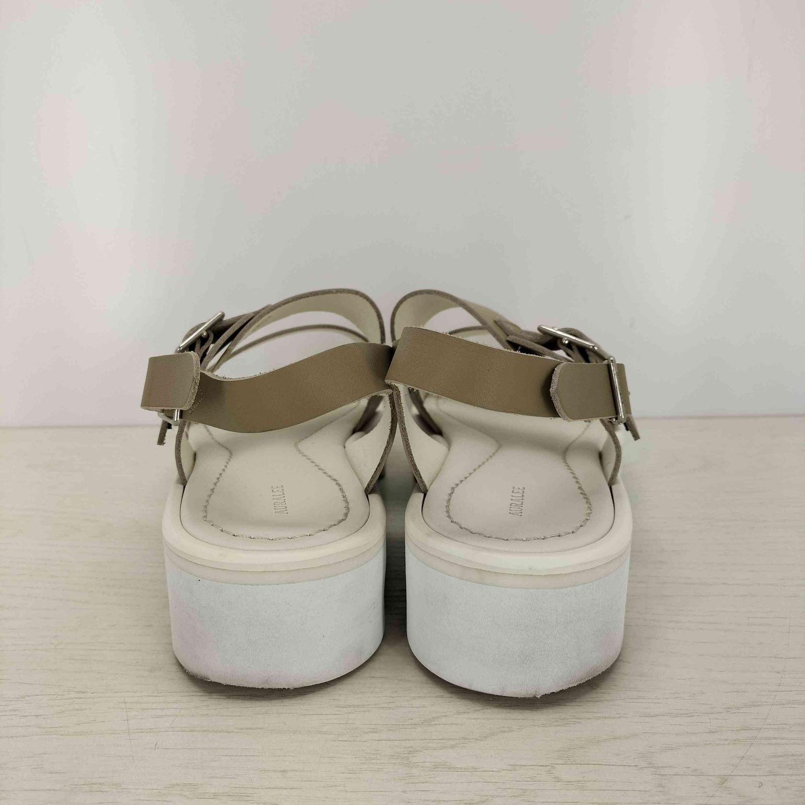 オーラリー AURALEE LEATHER BELT SANDALS MADE BY FOOT THE COACHER