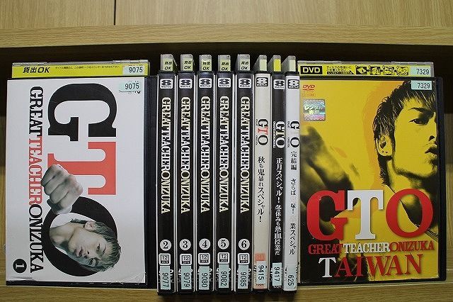 DVD GTO 2012 全6枚・スペシャル 全3枚 全9枚 全巻セット 【30％OFF