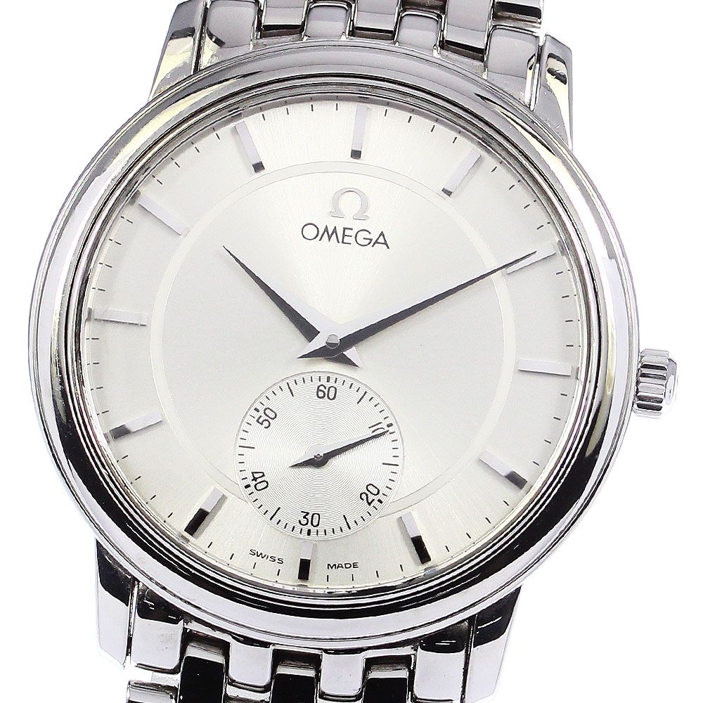 オメガ OMEGA 4520.31 デビル プレステージ スモールセコンド 手巻き メンズ_758649