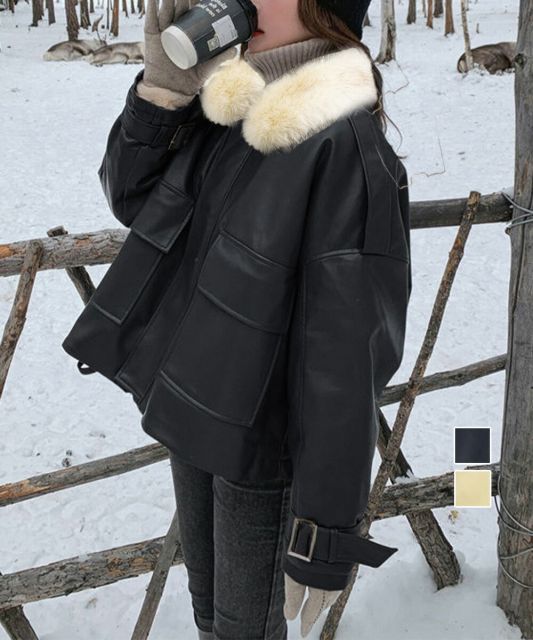 think fur レザー ジャケット ライダース THINK FUR 【タグ付き未使用