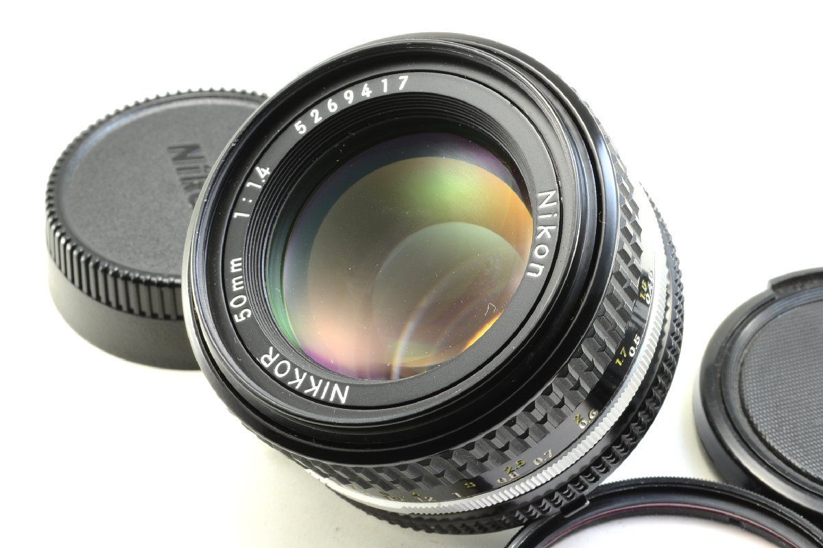 ☆極上品☆Nikon ニコン New Nikkor 50mm F2☆#J02 光学極上□ニコン Nikon Ai NIKKOR 50mm F1.4 ☆極上美品☆ニコン