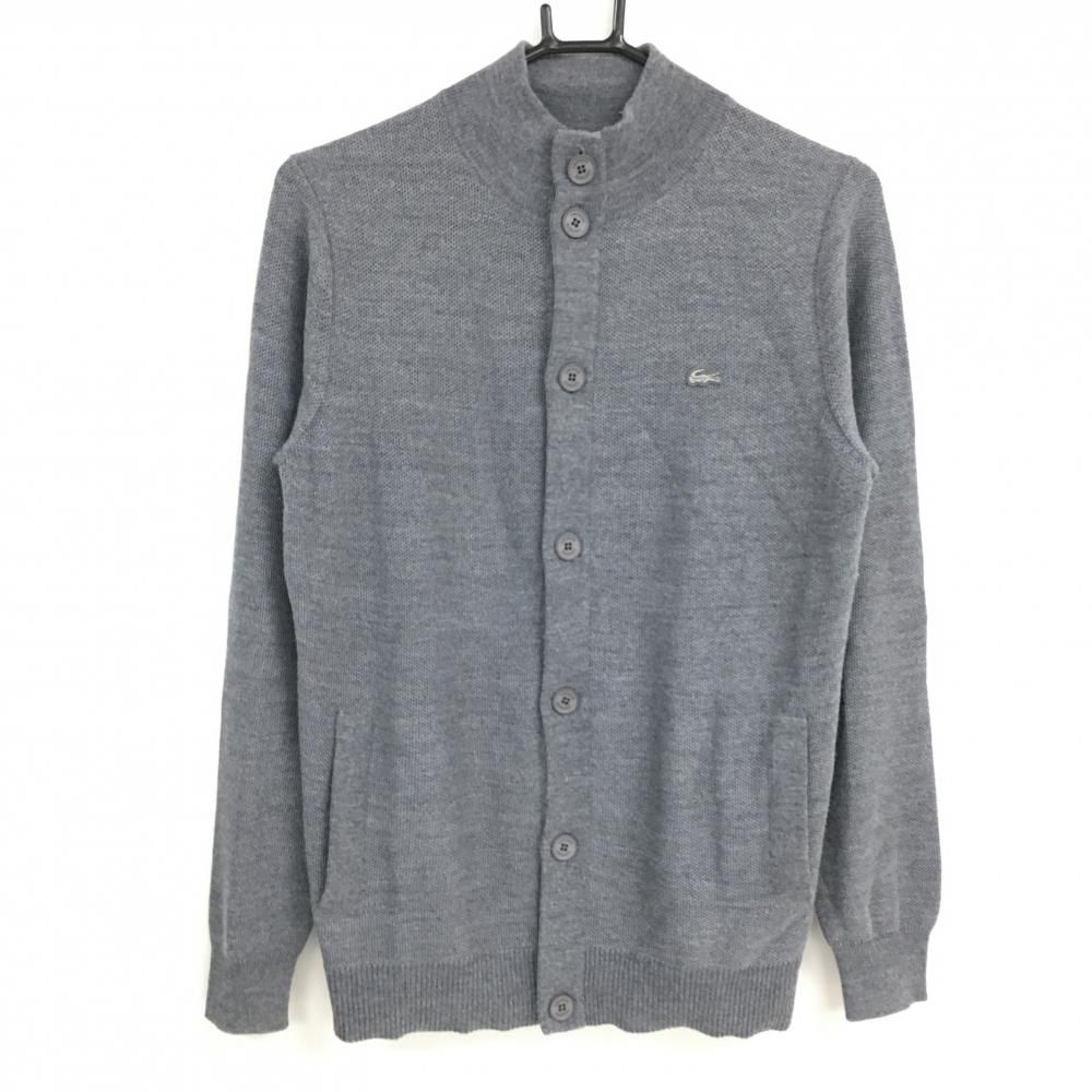 Titleist タイトリスト☆ アーガイル 蓄熱ジップニット☆グレー×ピンク Titleist タイトリスト☆ アーガイル 蓄熱ジップニット☆グレー