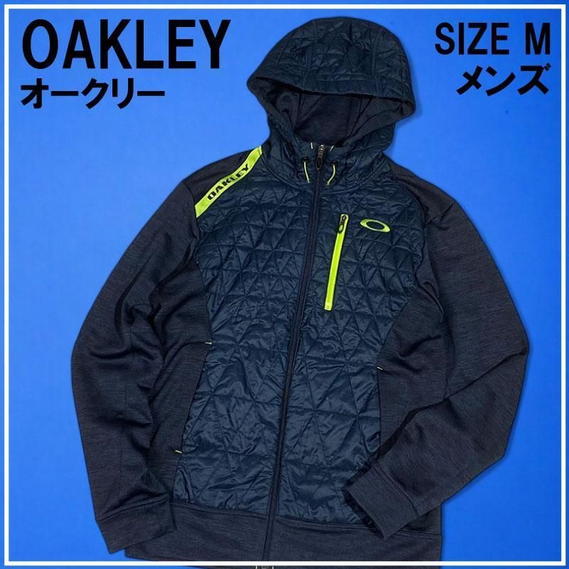 OAKLEY オークリー 切替 中綿ジャケット フード キルティング M OAKLEY オークリー 切替 中綿ジャケット フード キルティング M