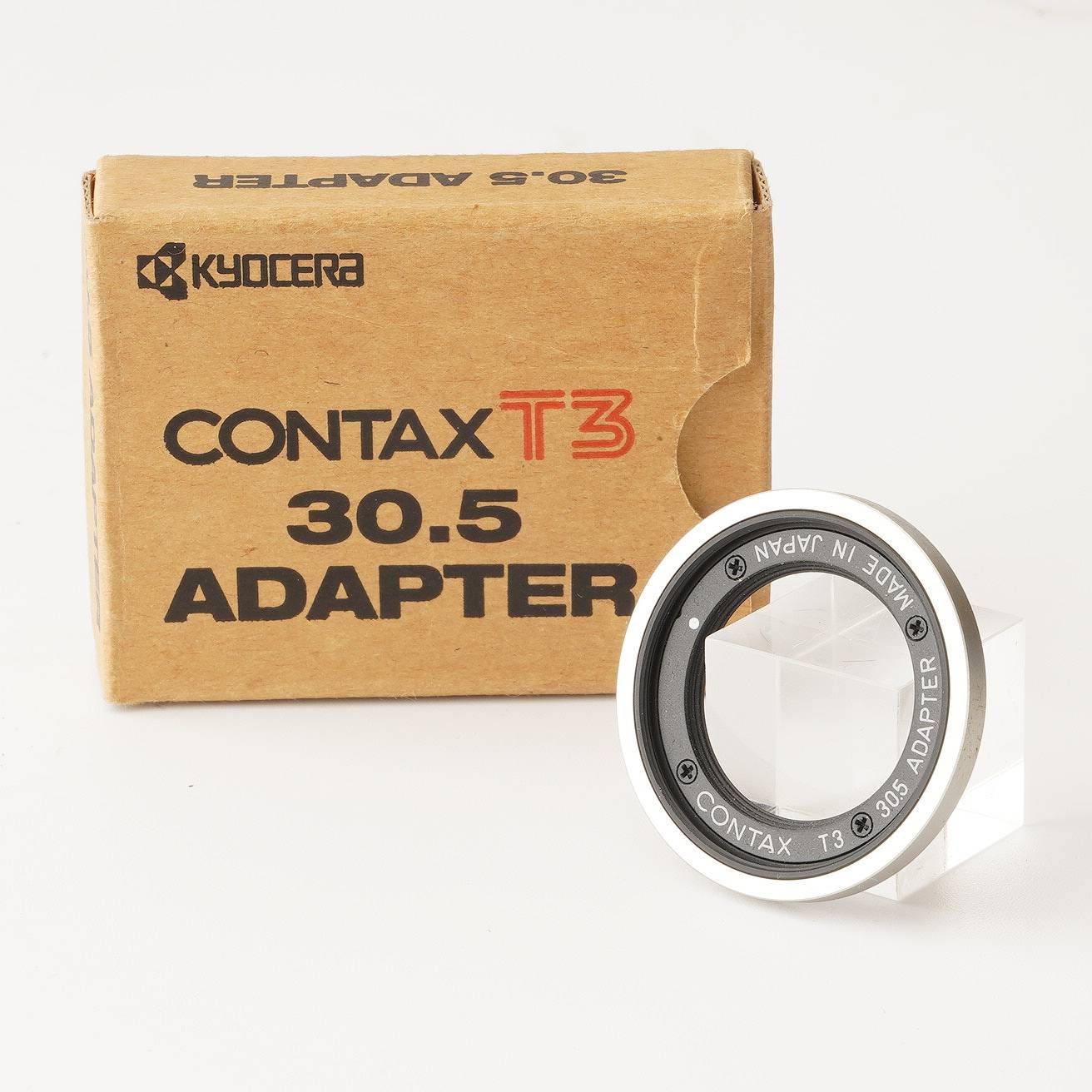 CONTAX コンタックス T3 アダプター30.5 + K-31ギャップ