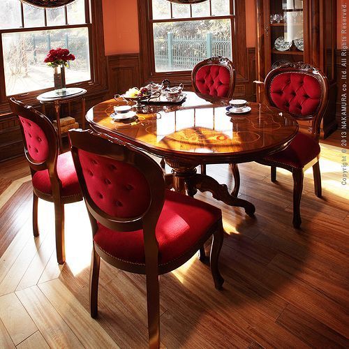 イタリア 家具 ヨーロピアン ヴェローナクラシック ダイニングテーブル