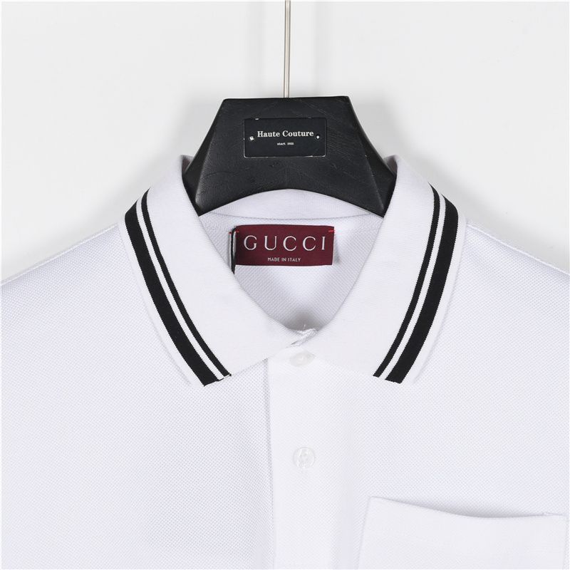 GUCCI（グッチ）の「Gucci - ハチ＆スター刺繍 ポロシャツ - men