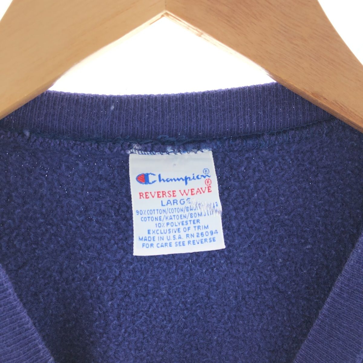 古着 90年代 チャンピオン Champion REVERSE WEAVE リバースウィーブ 刺繍タグ ワンポイントロゴスウェット トレーナー  USA製/eaa381130