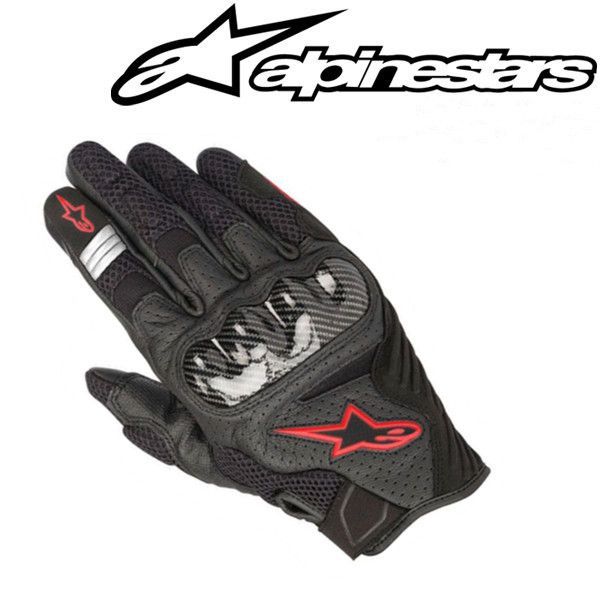 バイク手袋Alpinestarsレーシンググローブ バイク真皮サイクリング手袋  