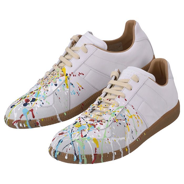 Maison Margiela Sneakers メゾン マルジェラ Sneakers S57WS0240 P1892 961 ペイント スニーカー シューズ アイボリー