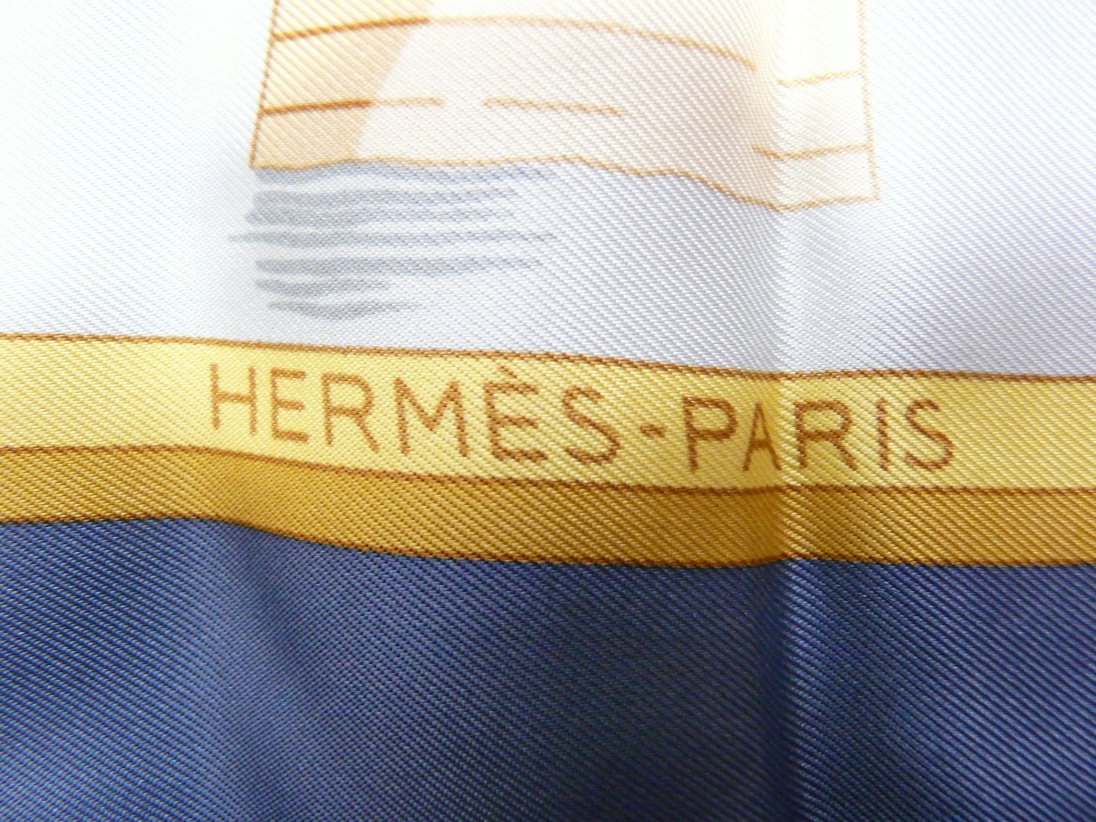 HERMES スカーフ ★カレLESPONTS DE PARISパリの橋 エルメス カレ90 LES PONTS DE PARIS パリの橋 スカーフ シルク