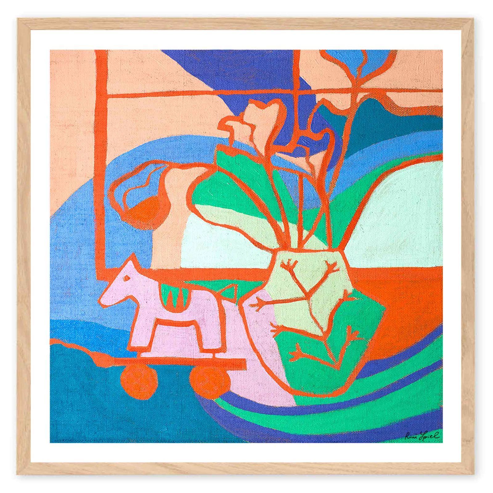 The Poster Club アートポスター 50×50cm Fini ポスタークラブ 北欧