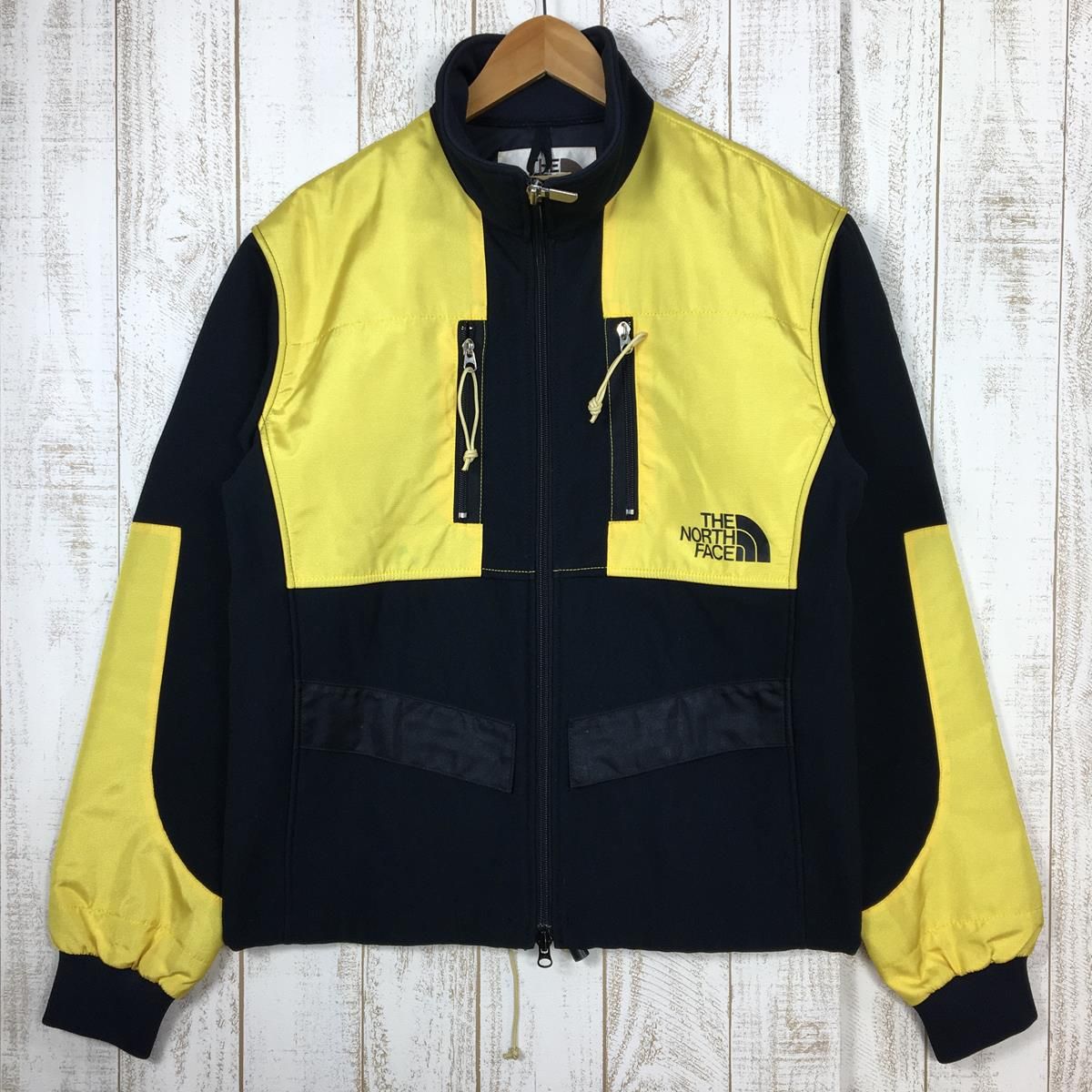 【Men's XL イエロー系】 The North Face ( ザ・ノースフェイス ) ウールミックス ストレッチ ジャージ スキー ジャケット Wool-Mixed Stretch Jersey Ski Jacket 茶タグ ビンテージ