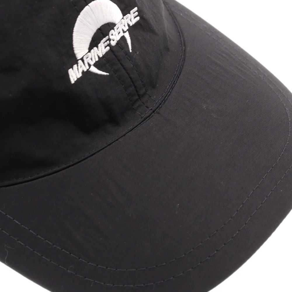 MARINE SERRE (マリーン セル) Recycled Nylon Baseball Cap ロゴ
