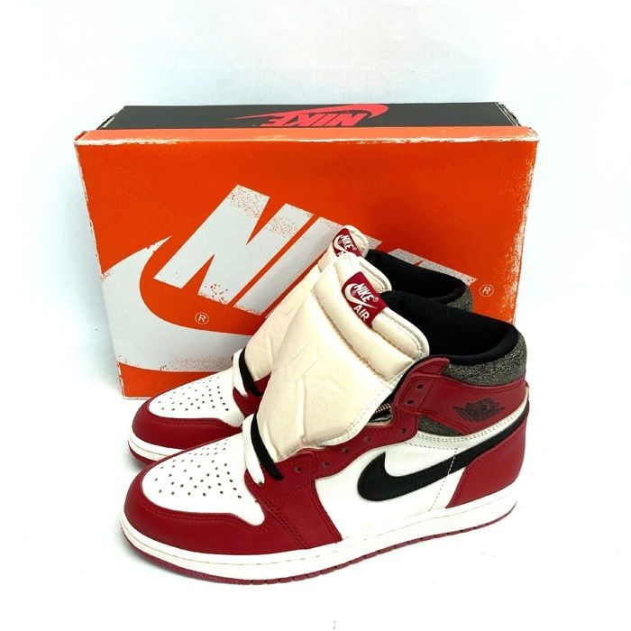 NIKE ナイキ DZ5485-612 Air Jordan 1 High OG Lost u0026 Found/Chicago エアジョーダン1ハイ スニーカー レッド size26.5cm