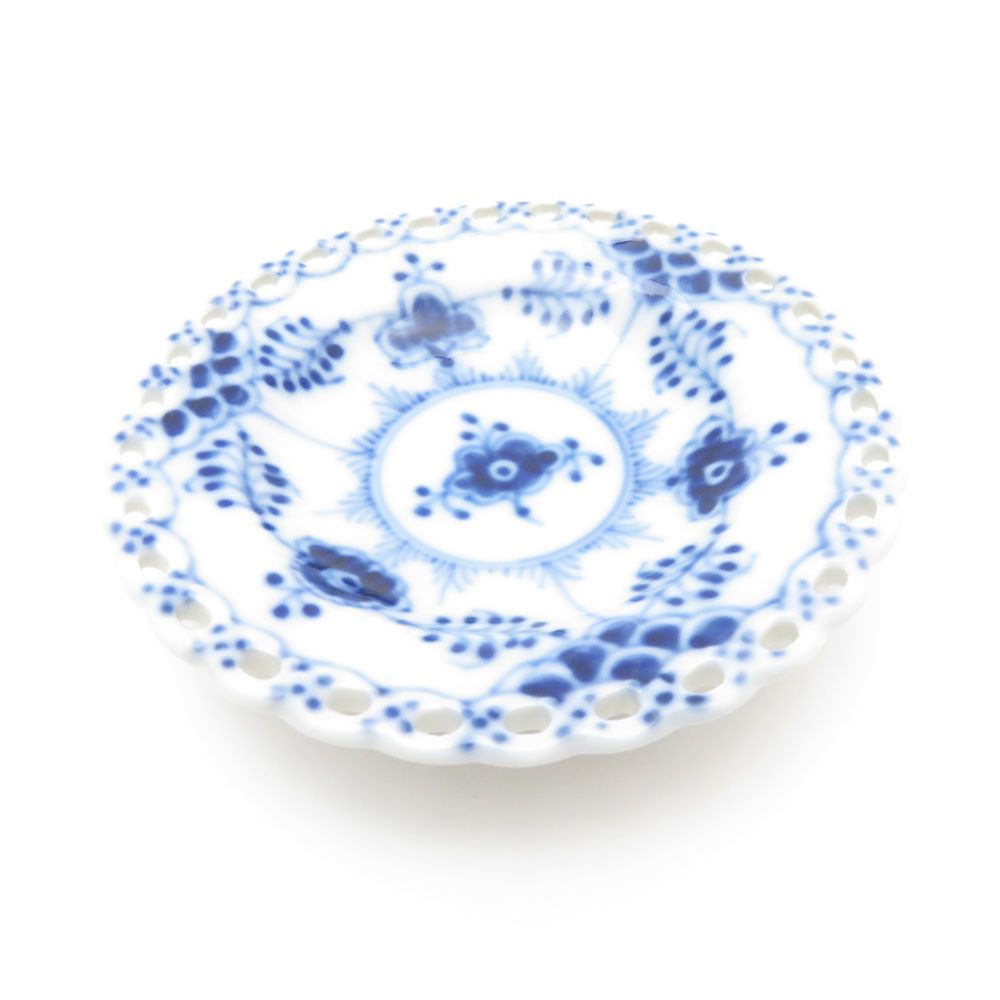 ロイヤルコペンハーゲン 豆皿 フルレース ブルーフルーテッド バタープレート ロイヤルコペンハーゲン/ブルーフルーテッド/フルレース 豆皿