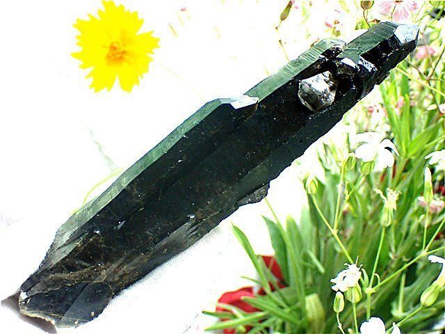 AAA級【魔除け】高透明度◆天然モリオン黒水晶クラスターB82C6/98C14D モリオン（黒水晶）クラスター 780g | 数珠屋粋鳳