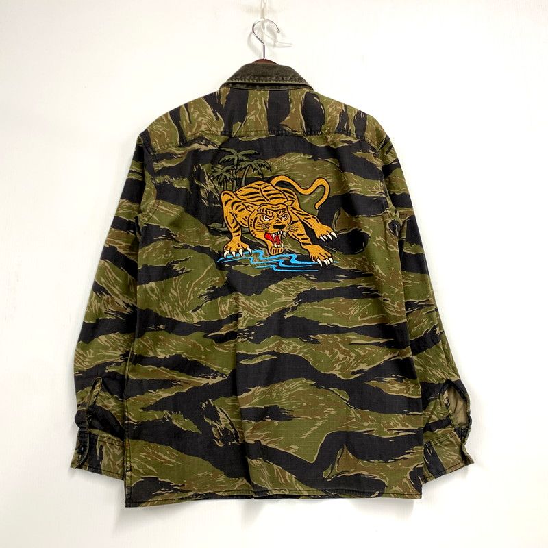 ローデシア軍ブラッシュカモシャツ　S レプリカ　中古 m12759301447_1.jpg?1747225030
