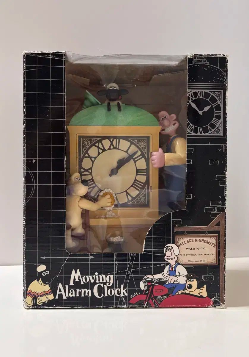 ウォレスとグルミット 時計塔 時計 フィギュア ヴィンテージ