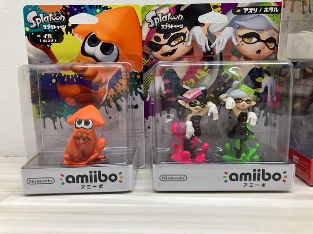 Nintendo Switch - スプラトゥーン アミーボ amiibo セット 新品未開封 amiibo 【新品】 すりみ連合セット フウカ／ウツホ／マンタロー