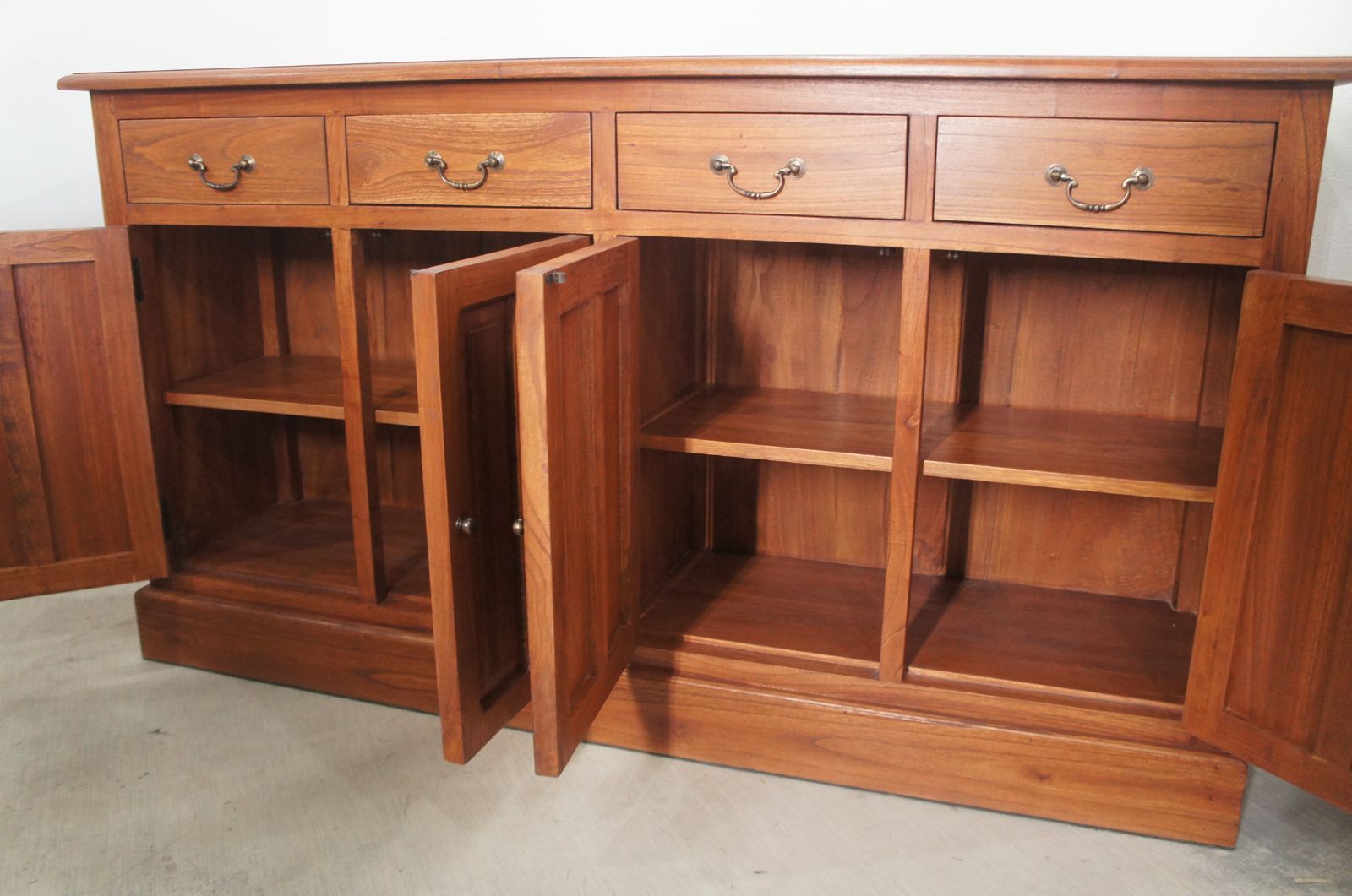 アンティーク調 レジスターカウンター サイドボード 4ドロワー oth-225-MAH