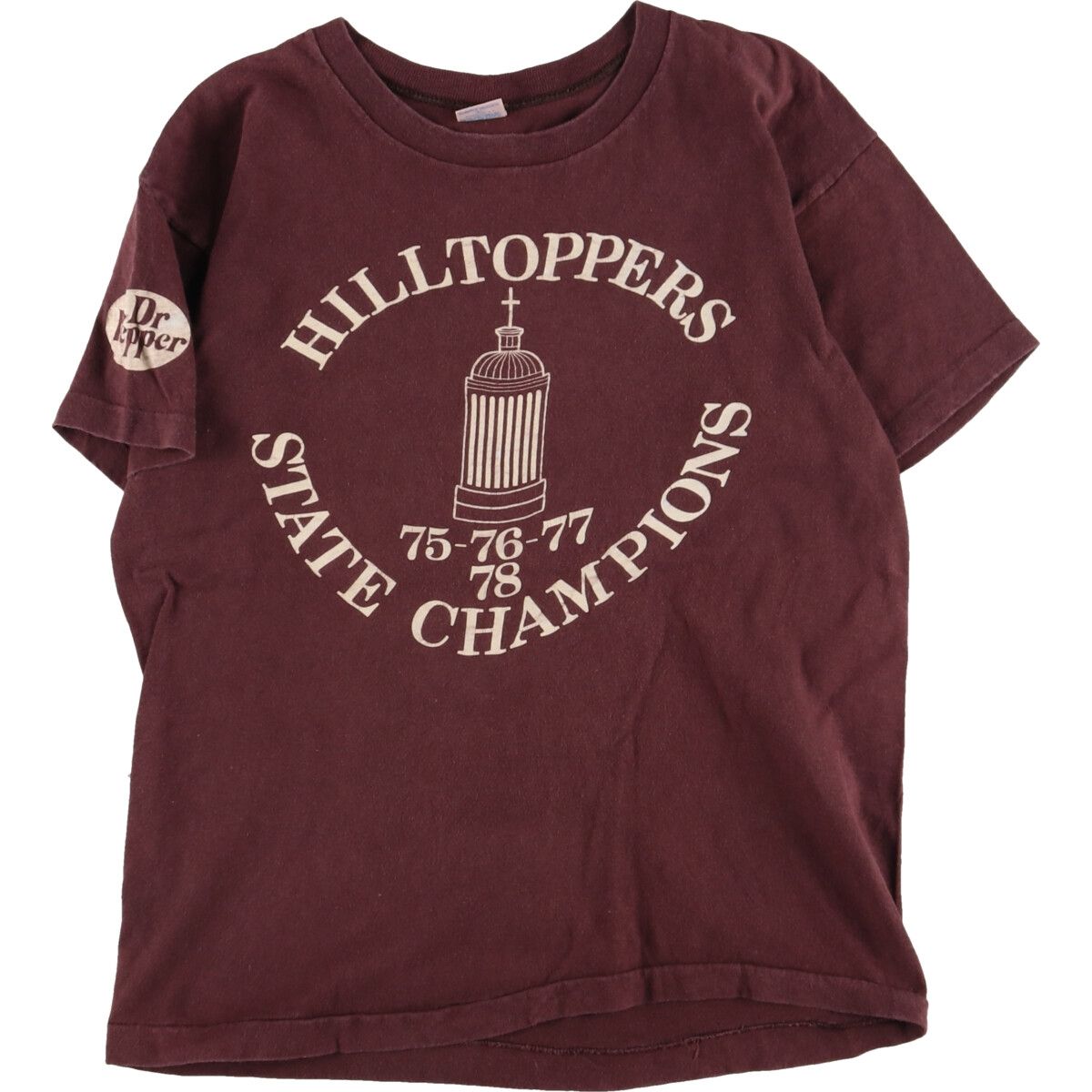 70年代 チャンピオン Champion バータグ プリントTシャツ USA製 メンズ ...