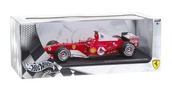 【中古】(非常に良い)Hot Wheels 1/18 Scale Diecast - B6200 Ferrari F1 Michael Schumacher F1 F2004