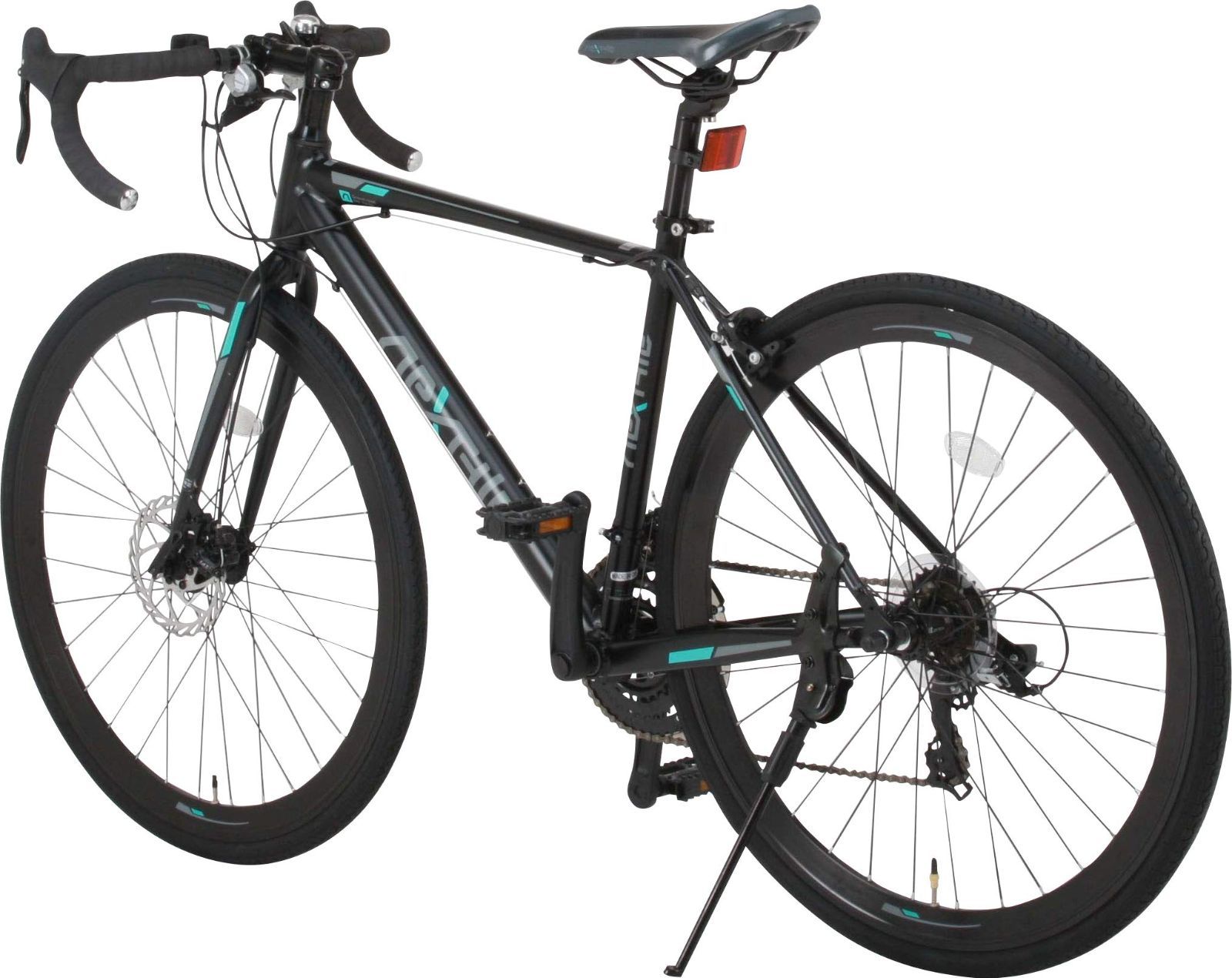 700C 自転車 21段変速 ロードバイク ディスクブレーキ アルミフレーム RNX-7021-DC マットブラック NEXTYLE ネクスタイル ホワイト