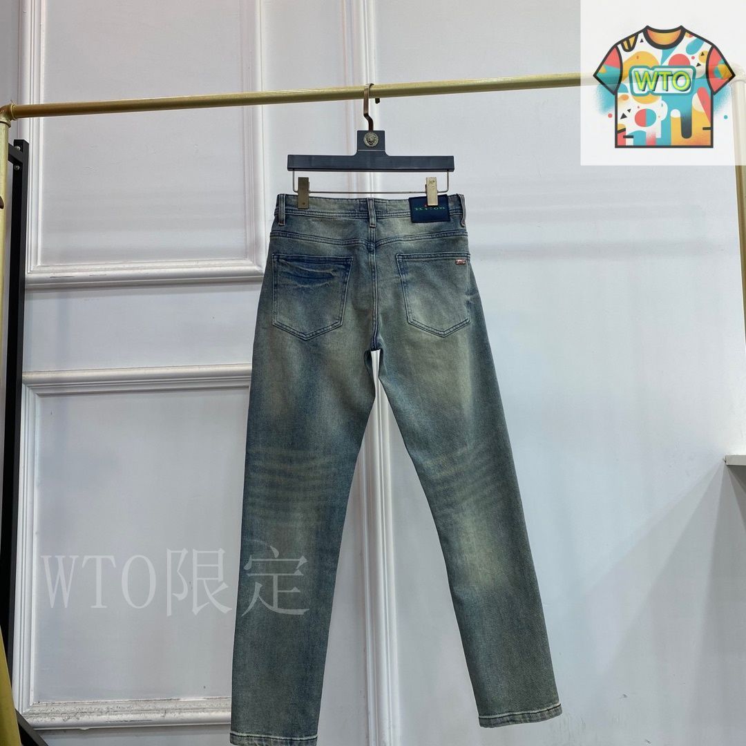今日特価】EliteStitch 6807 スリムストレート メンズジーンズ