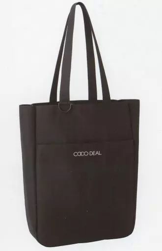 雑貨 推しトートバッグ COCO DEAL 推し活トートバッグBOOK BLACK