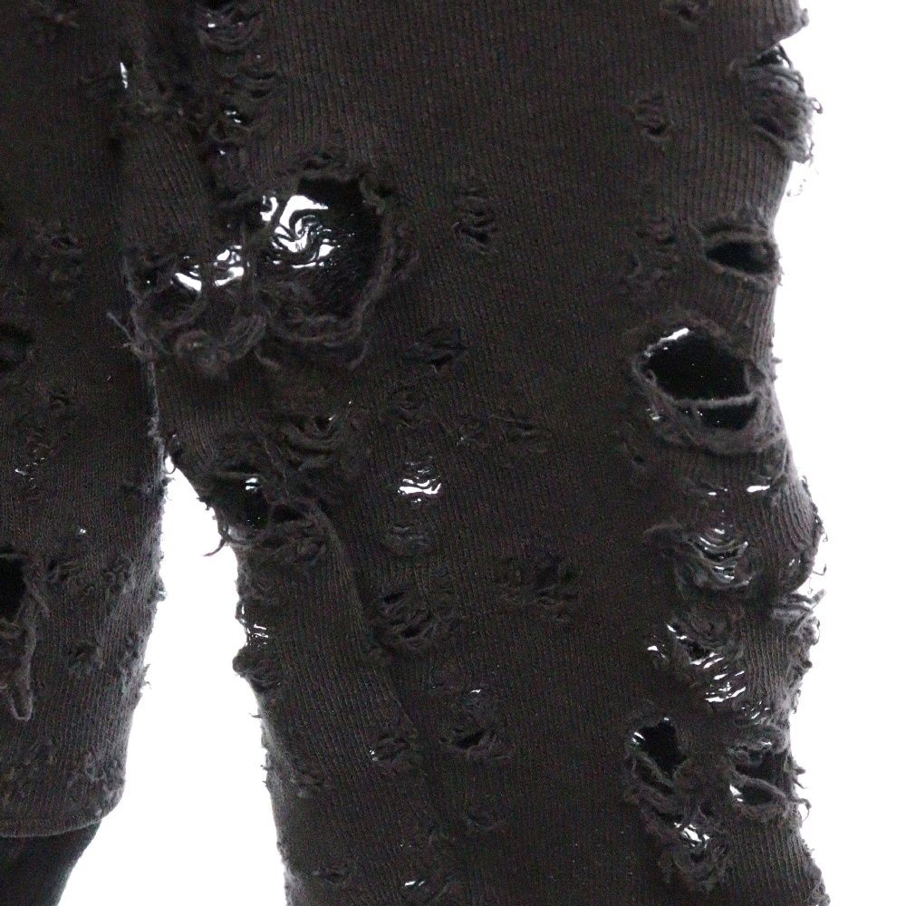 AMIRI (アミリ) Shotgun Sweat Trainer デストロイ加工 クルーネック  