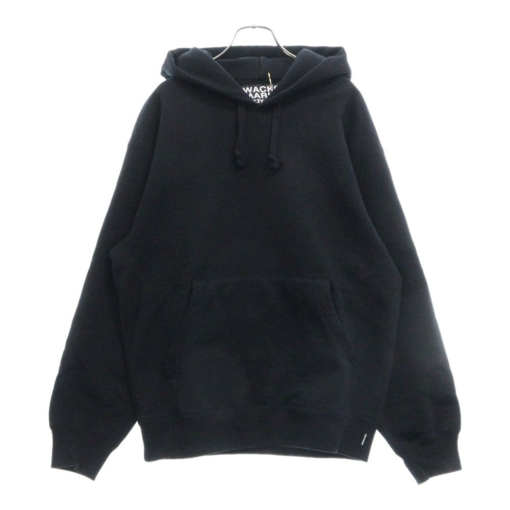 WACKO MARIA (ワコマリア) 24SS HEAVY WEIGHT PULLOVER HOODED SWEAT SHIRT ヘビーウェイト プルオーバーフーデッドスウェットシャツ パーカー ブラック 24SSE-WMC-SS01
