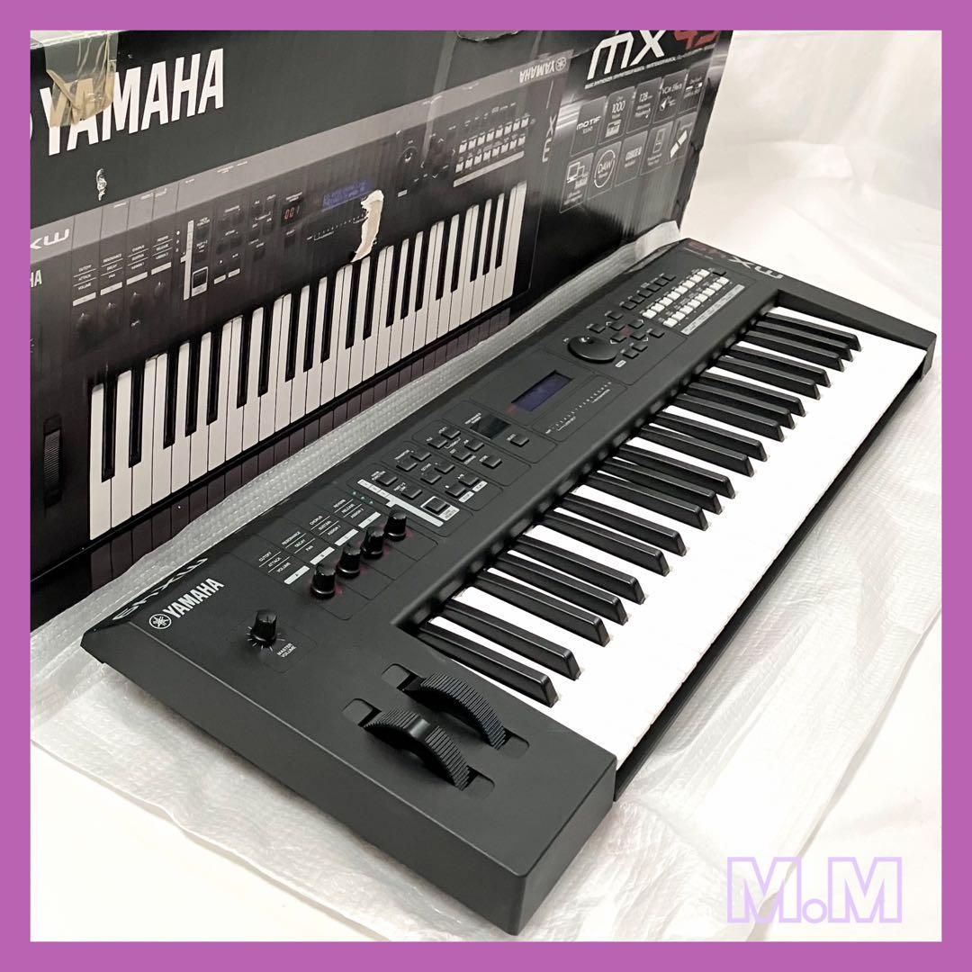 YAMAHA シンセサイザー MX49 ブラック 49鍵盤 鍵盤楽器 ヤマハ
