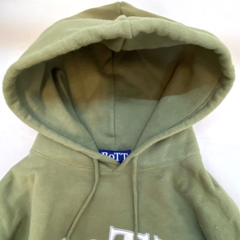 03w05882 BoTT ボット OG LOGO PULLOVER HOODIE プルオーバーパーカー フーディ サイズL グリーン 緑 メンズ  トップス ストリート - メルカリ