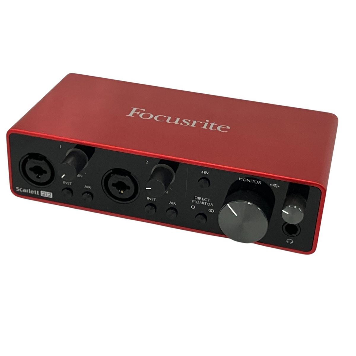 Focusrite Scarlett2i2 USB オーディオ インターフェイス フォーカスライト 音響機材 中古 B10016499