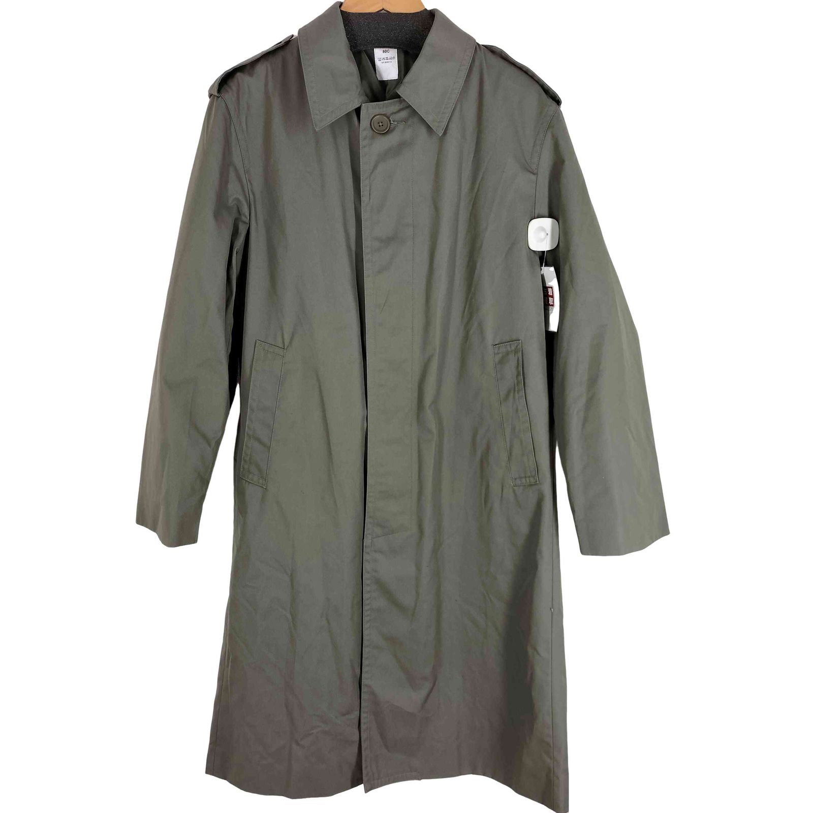 フレンチアーミー FRENCH ARMY 00S Of ficer Balmacaan Coat オフィサー ステンカラー コート ミリタリー  メンズ  80C