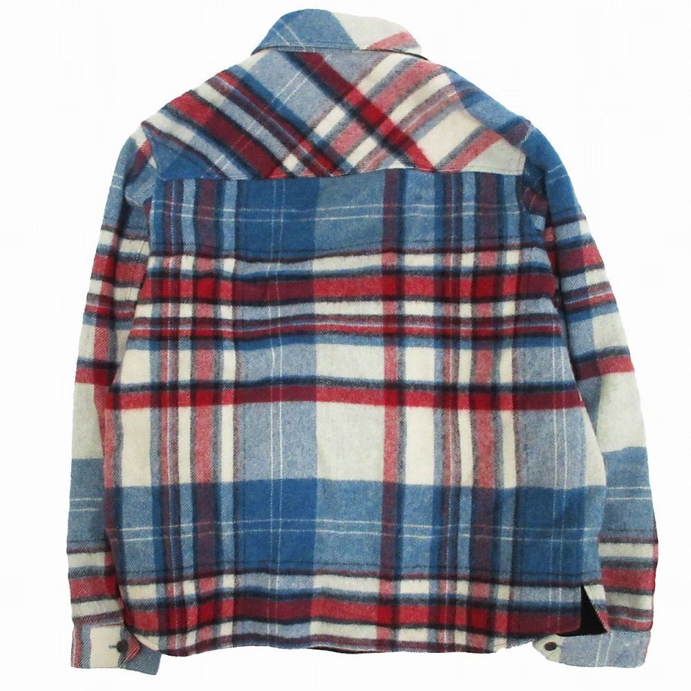 we11done welldone タータンチェック チェックジャケット 中古・古着