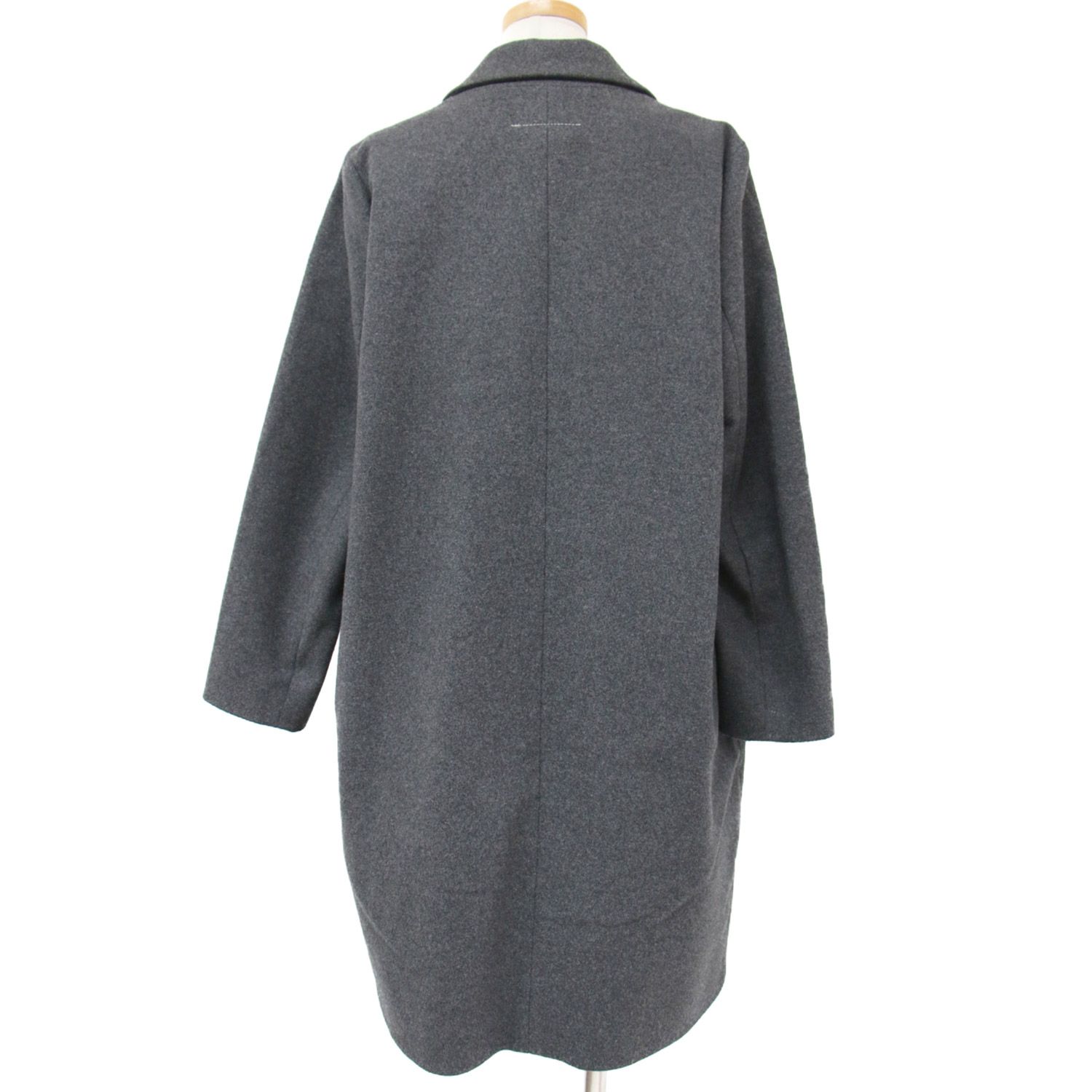 MM 6 ブラック　ウール　コート MM6｜ウール ギャバジンコート | Rakuten Fashion(楽天