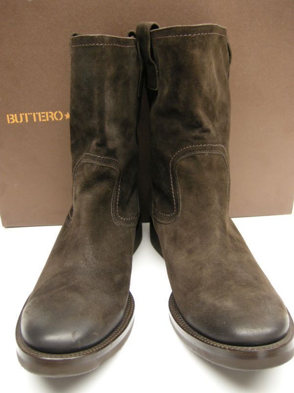 サイズ46 (29-29.5cm相当)□新品□ブッテロ BUTTERO ブーツ ダーク 