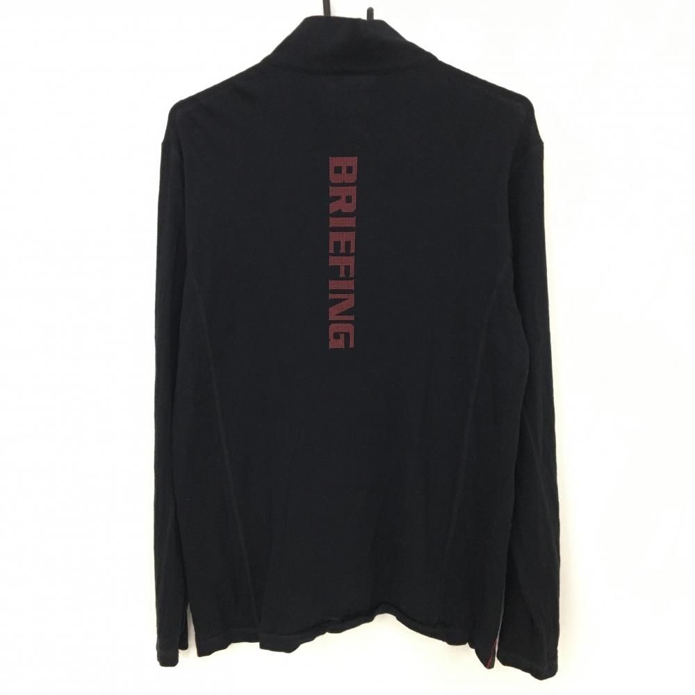 BRIEFING ホワイト ハイネックセーター BRIEFING ホワイト セーター