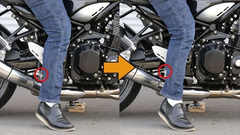 213-4386 213-4386 Z900RS 2018年- ブラック左右セット ステップリロー