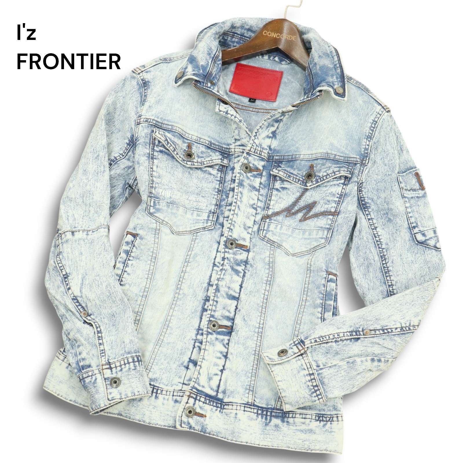 I'Z FRONTIER アイズフロンティア ブリーチ加工 ストレッチ
