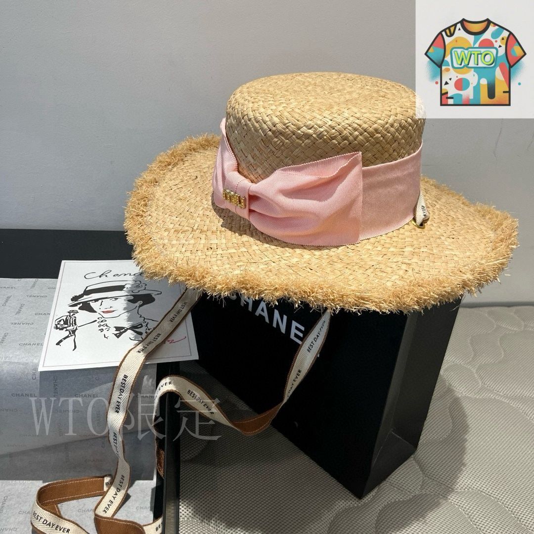 MIU MIU ミュウミュウ ロゴ ストローハット☆ 人気✨MIUMIU ミュウ