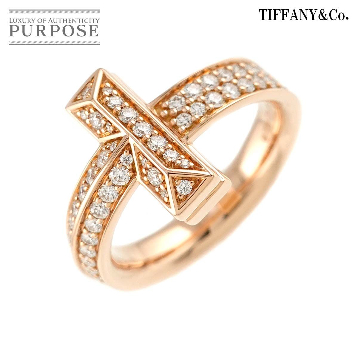 TIFFANY&Co. 新品仕上げ ティファニー750 ダイヤモンド9P