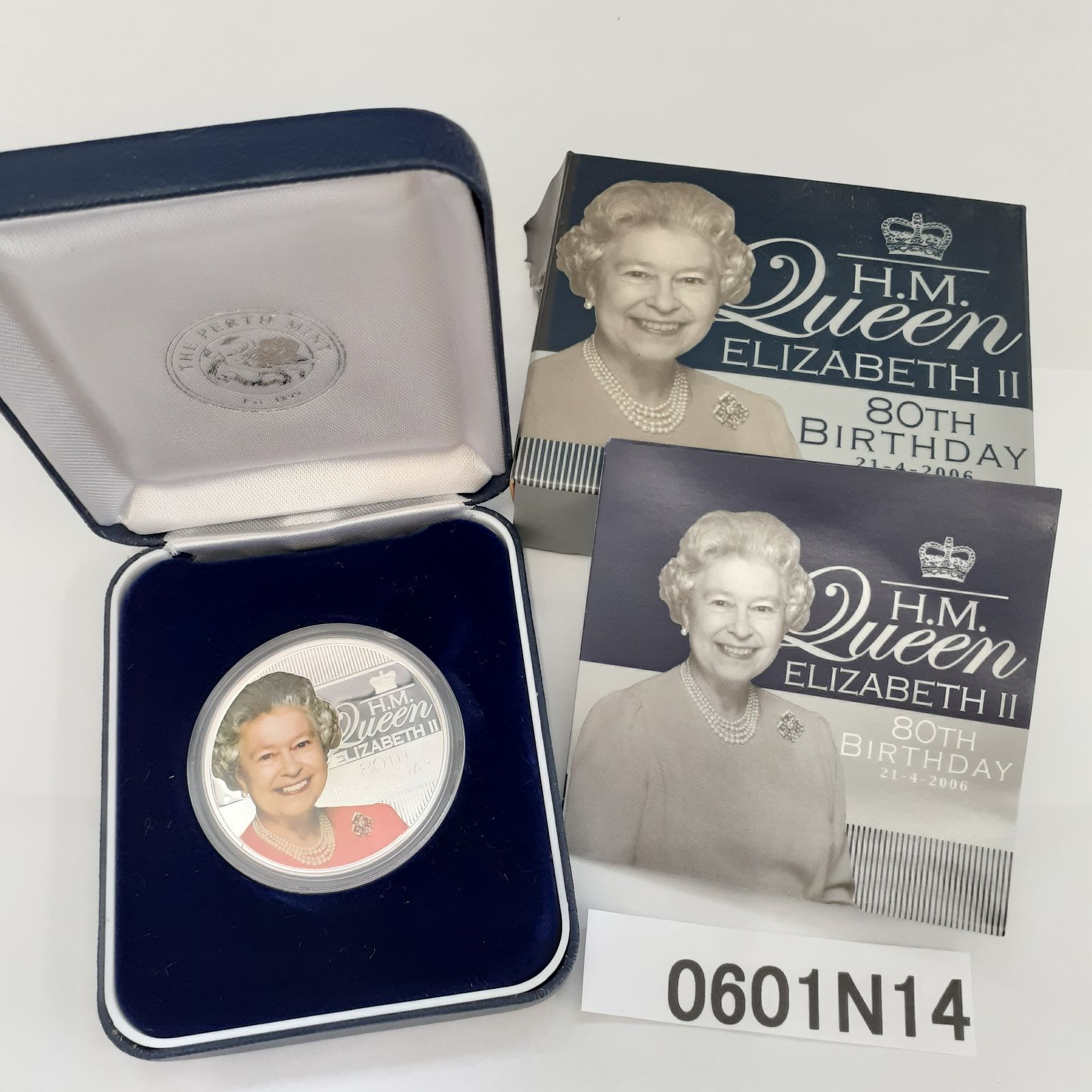 エリザベス２世 80歳の誕生日記念コイン Queen ELIZABETH II 80TH BIRTHDAY