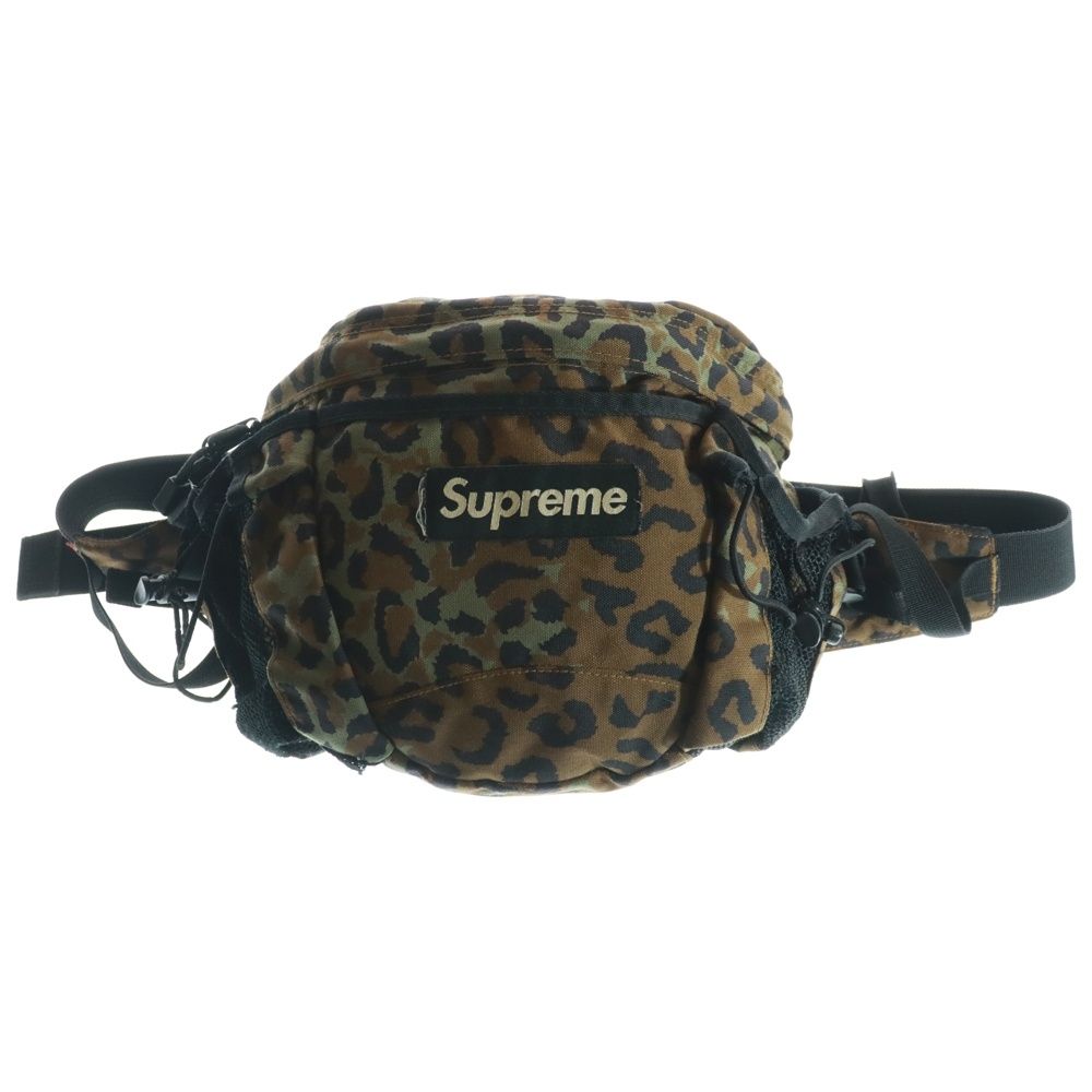 SUPREME シュプリーム 10SS Waist Bag Leopard Camo レオパードカモ ウエストバッグ ショルダーバッグ ブラウン