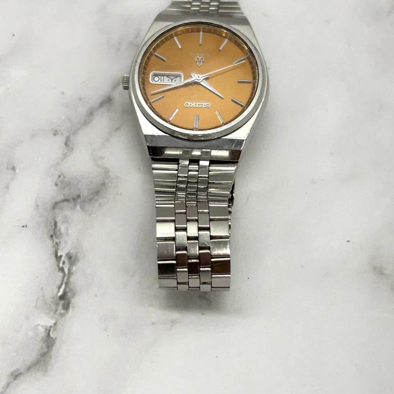 SEIKO タイプ2 7546-7010 稼働美品 Seiko Quartz Watch Type II 7546-7010/ case no.7N4409 ,made